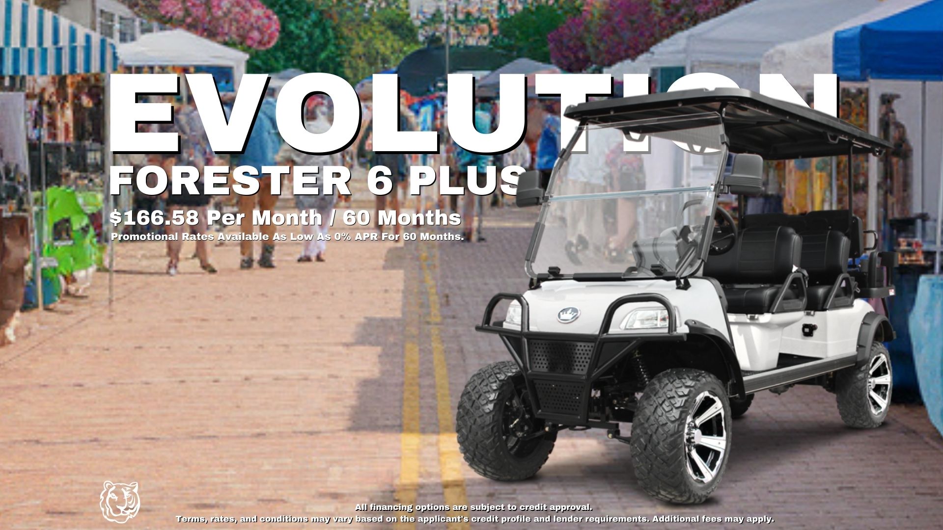 Enjoy Family Festivals in Style with the Evolution® Forester 6 Plus