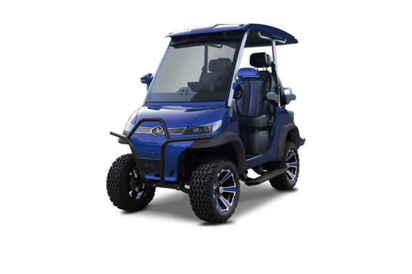 LIGHT BLUE EVOLUTION D3 LIFTED -TIGON GOLF CARTS