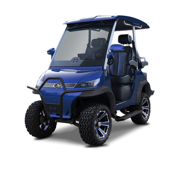 LIGHT BLUE EVOLUTION D3 LIFTED -TIGON GOLF CARTS