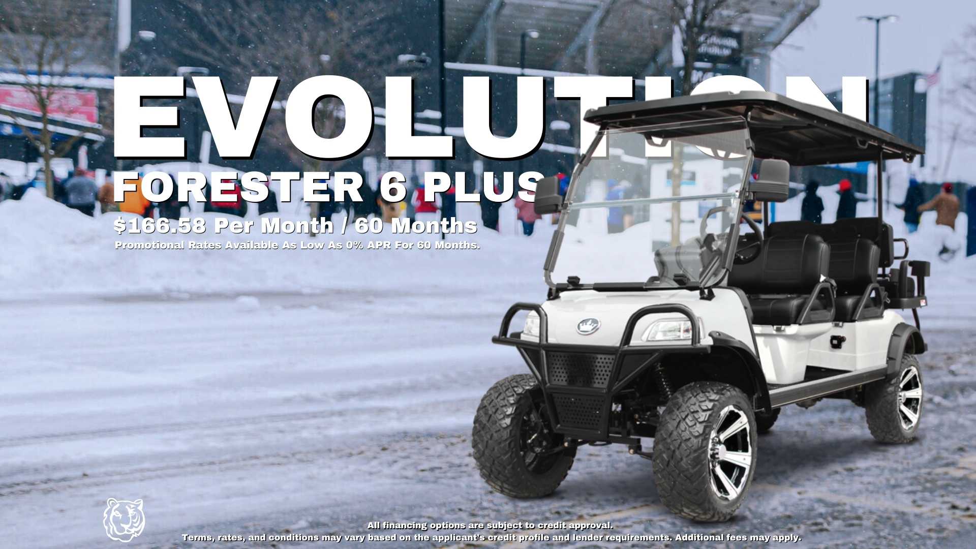 Stay Warm and Tailgate in Style This Winter with the Evolution® Forester 6 Plus