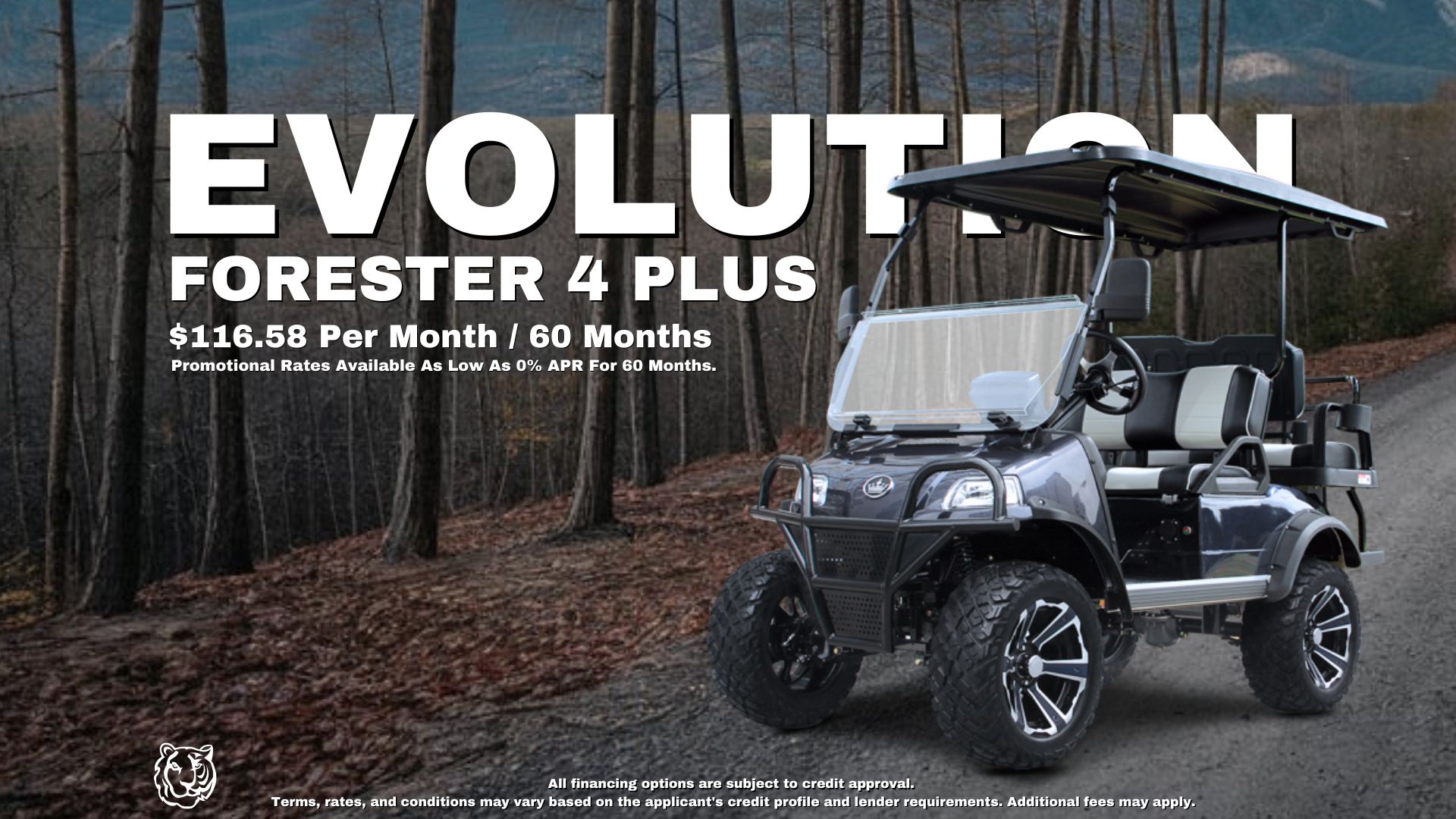 The Best Deal On EVolution Forester 4 Plus Golf Cart