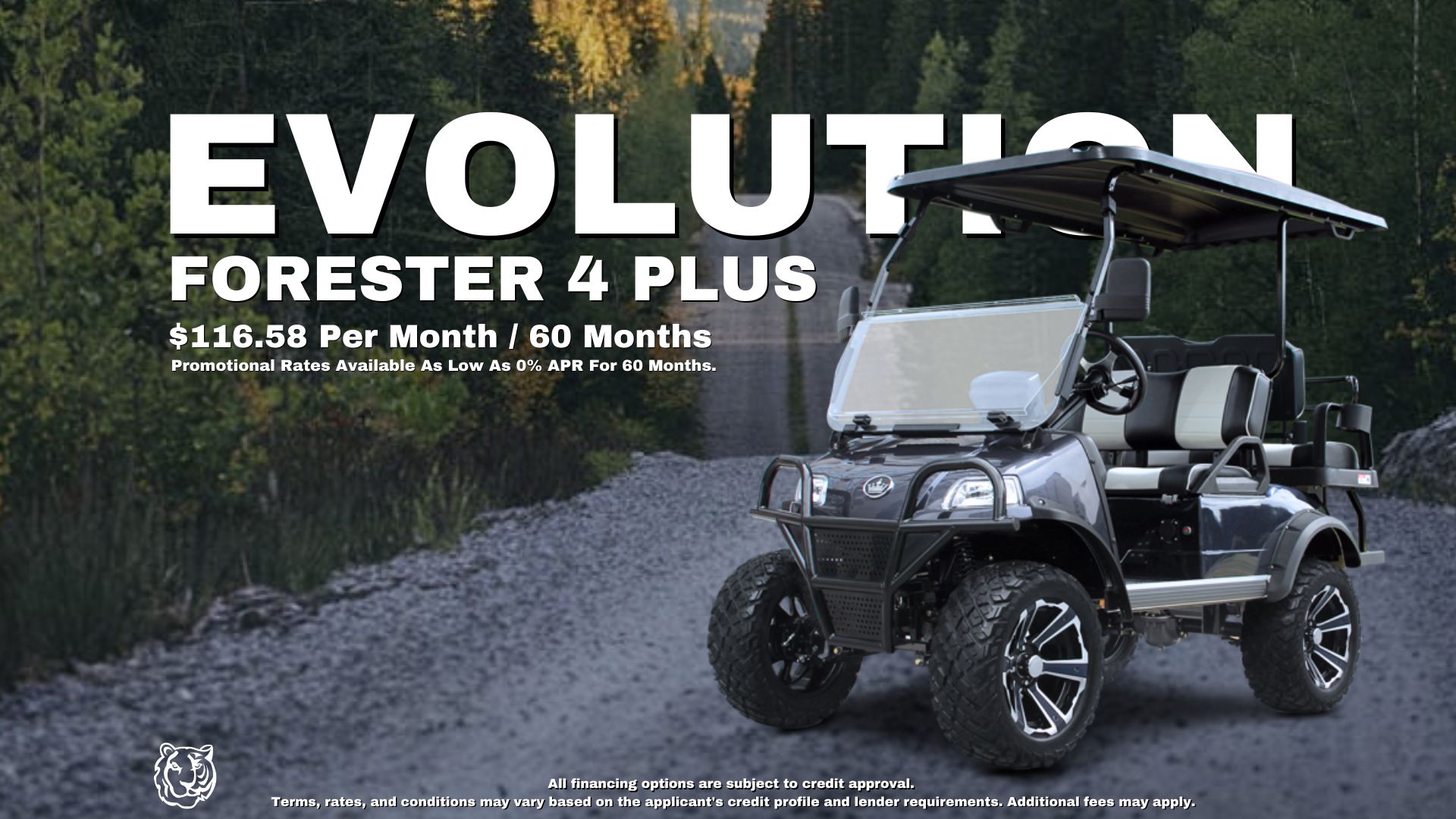 The Perfect Golf Cart for Outdoor Enthusiasts: Own the EVolution Forester 4 Plus Now!