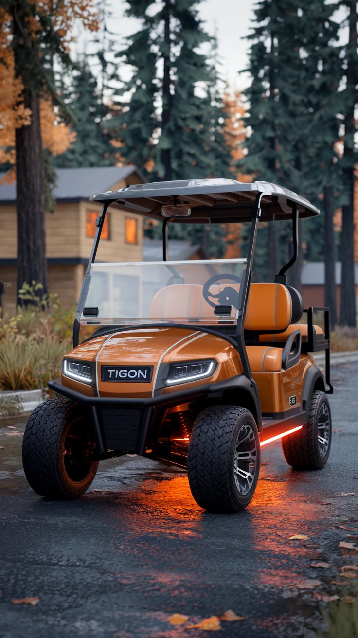 Top 10 Reasons to Choose an Orange Golf Cart for Your Next Adventure