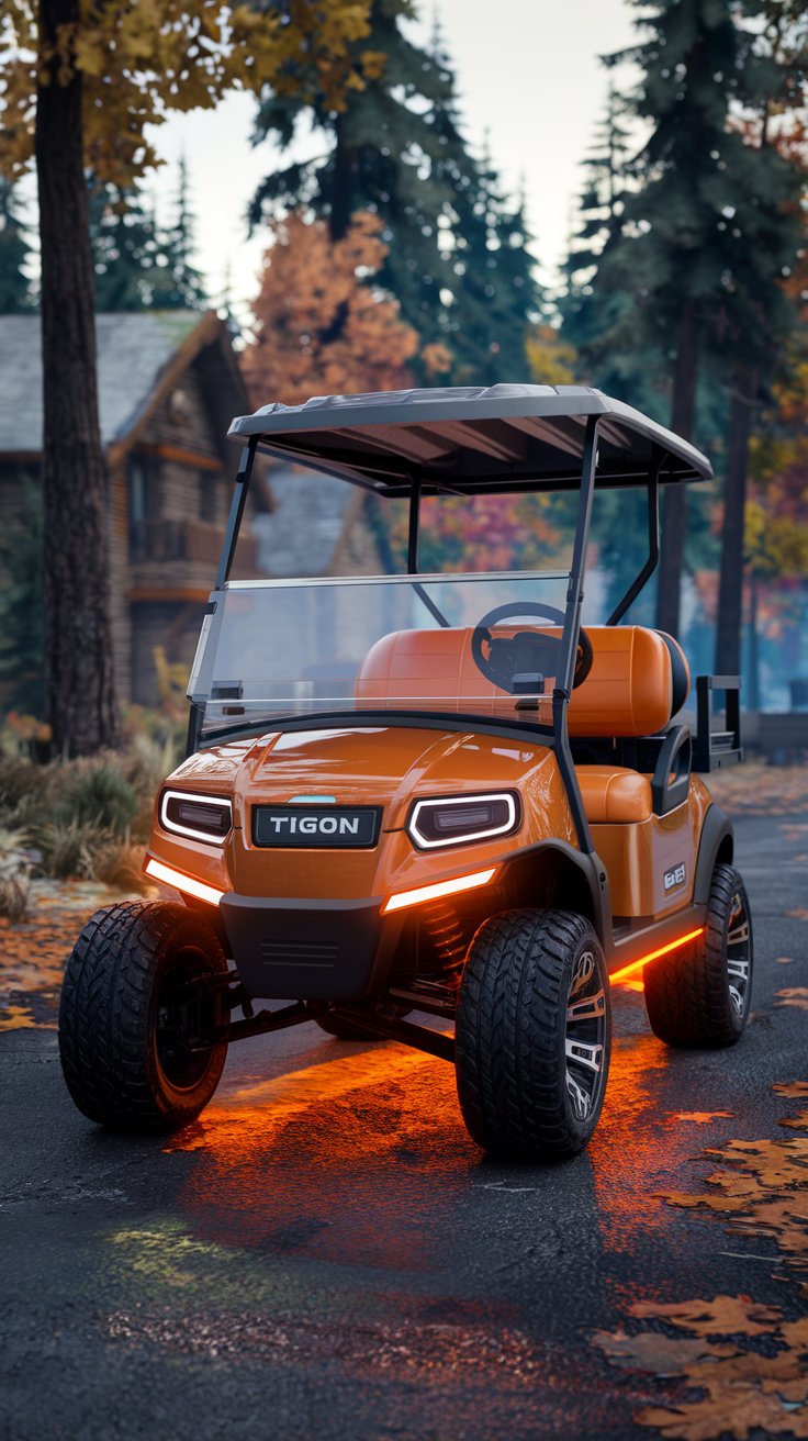 Top 10 Reasons to Choose an Orange Golf Cart for Your Next Adventure 4