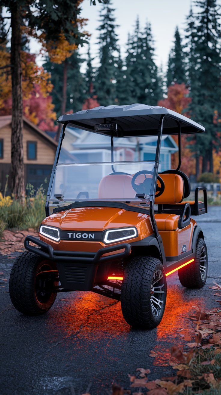 Top 10 Reasons to Choose an Orange Golf Cart for Your Next Adventure 4