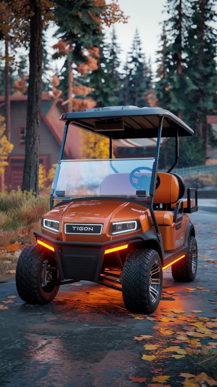 Top 10 Reasons to Choose an Orange Golf Cart for Your Next Adventure