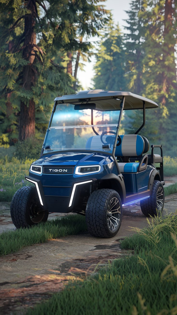 Top Features to Look for in Blue Golf Carts This Year1