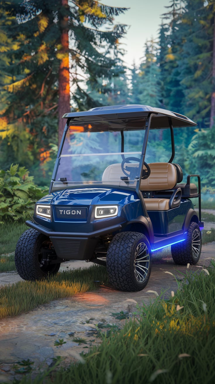 Top Features to Look for in Blue Golf Carts This Year8