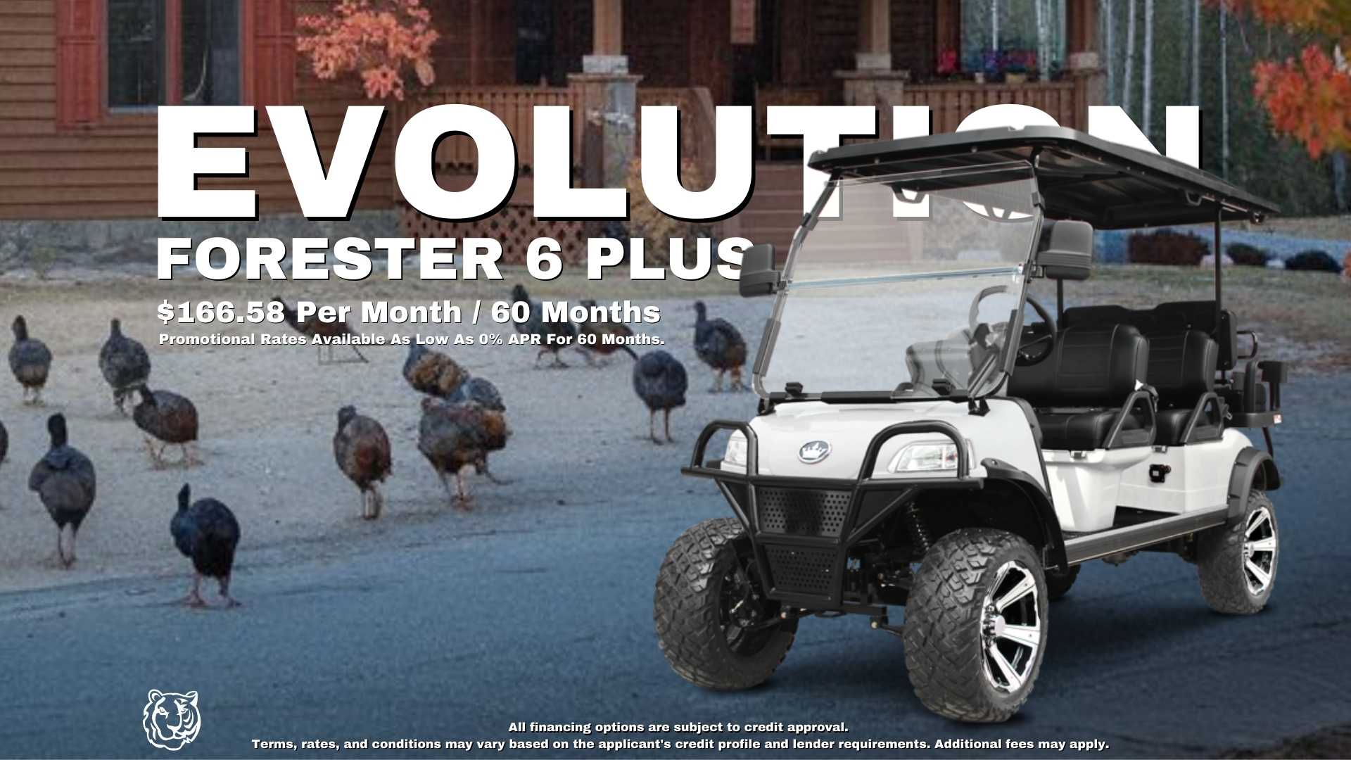 Transport Turkeys and More with the Evolution® Forester 6 Plus