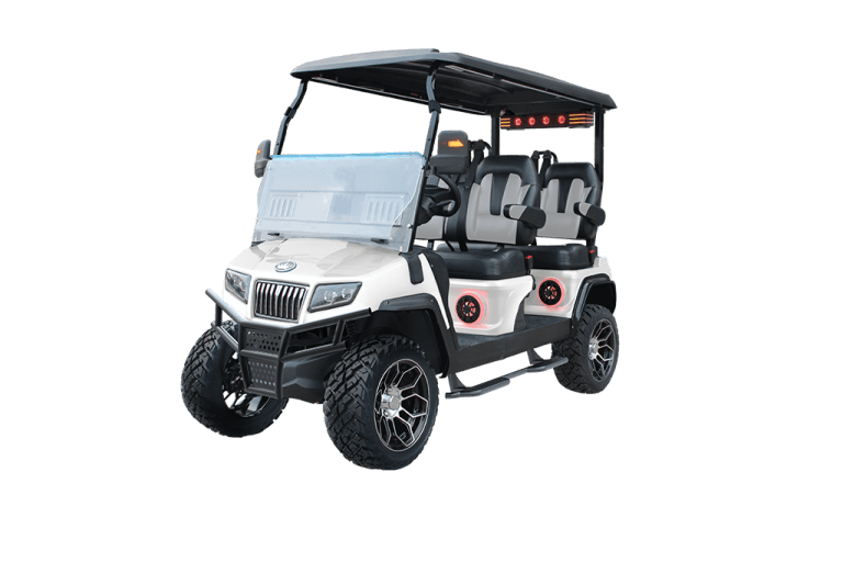 WHITE EVOLUTION D5-MAVERICK 4 PLUS AT TIGON GOLF CARTS