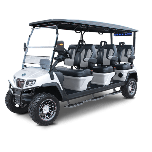 WHITE EVOLUTION D5-MAVERICK 6 AT TIGON GOLF CARTS