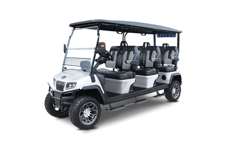 WHITE EVOLUTION D5-MAVERICK 6 AT TIGON GOLF CARTS