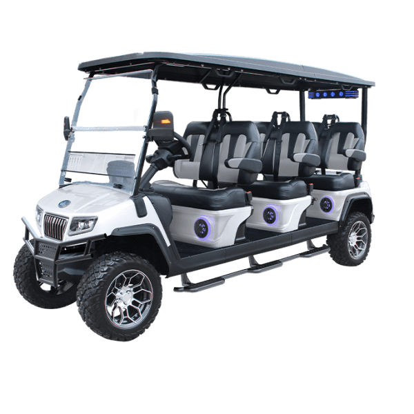 WHITE EVOLUTION D5-MAVERICK 6 PLUS AT TIGON GOLF CARTS