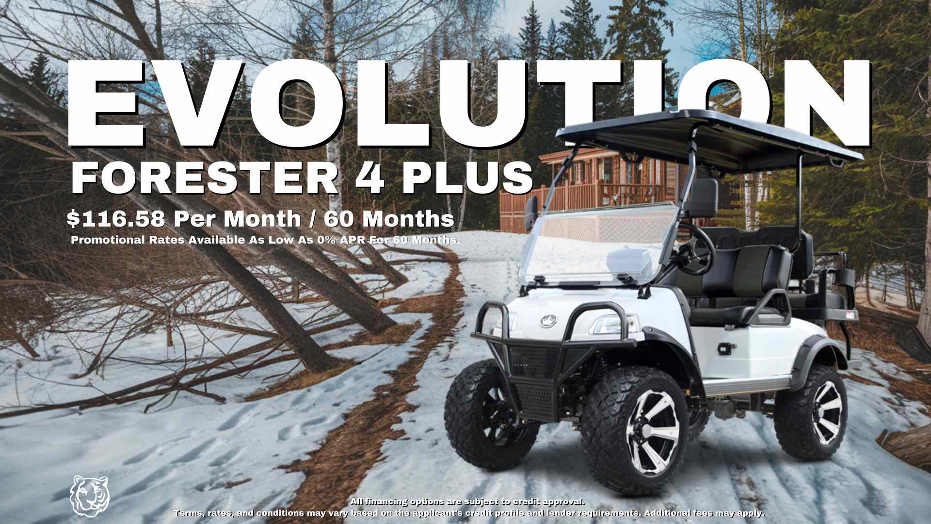 WINTER POSTER3 EVolution FORESTER 4 PLUS - TIGON GOLF CARTS (2)