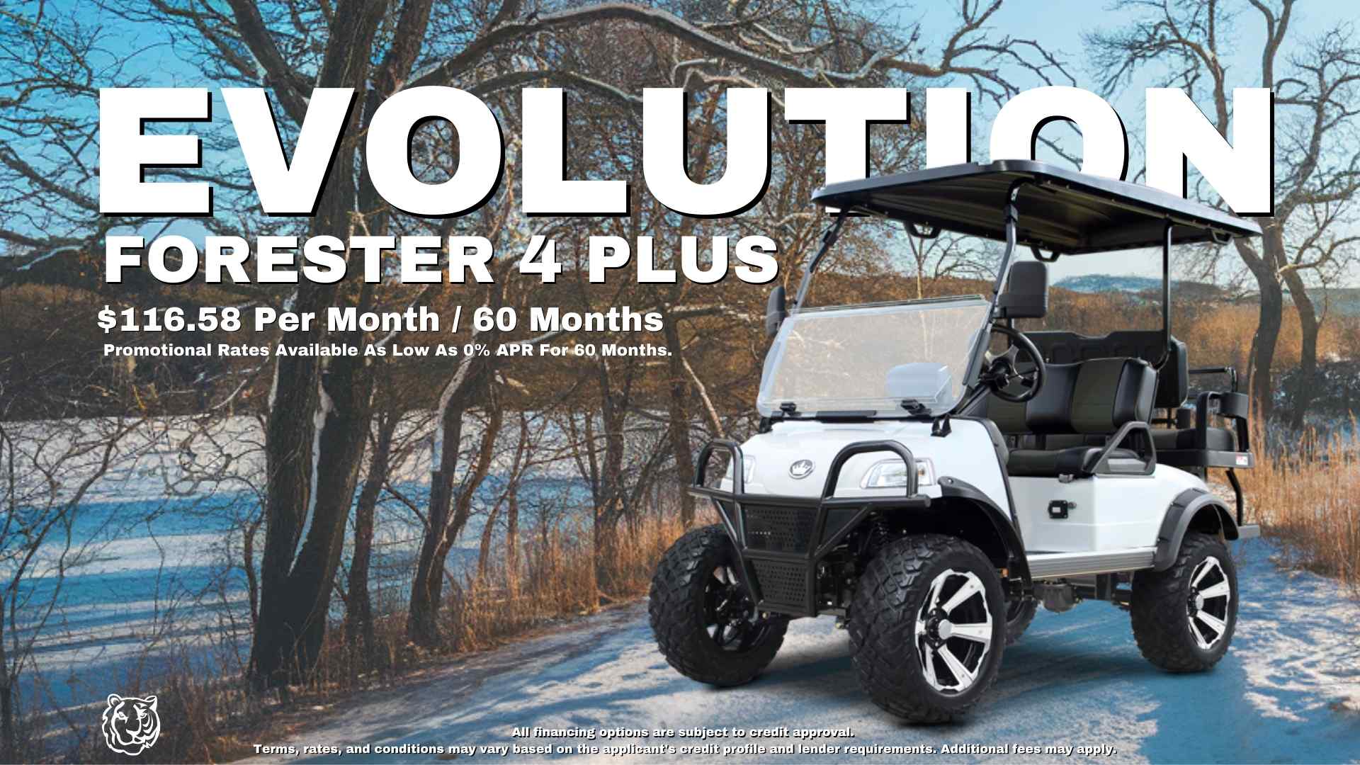 WINTER POSTER4 EVolution FORESTER 4 PLUS - TIGON GOLF CARTS