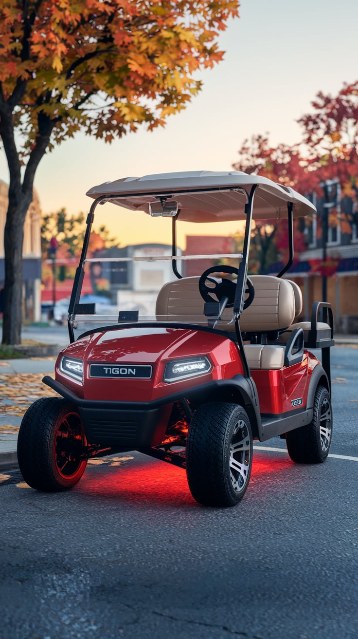 Why Red Golf Carts Are a Top Choice for Enthusiasts Everywhere1