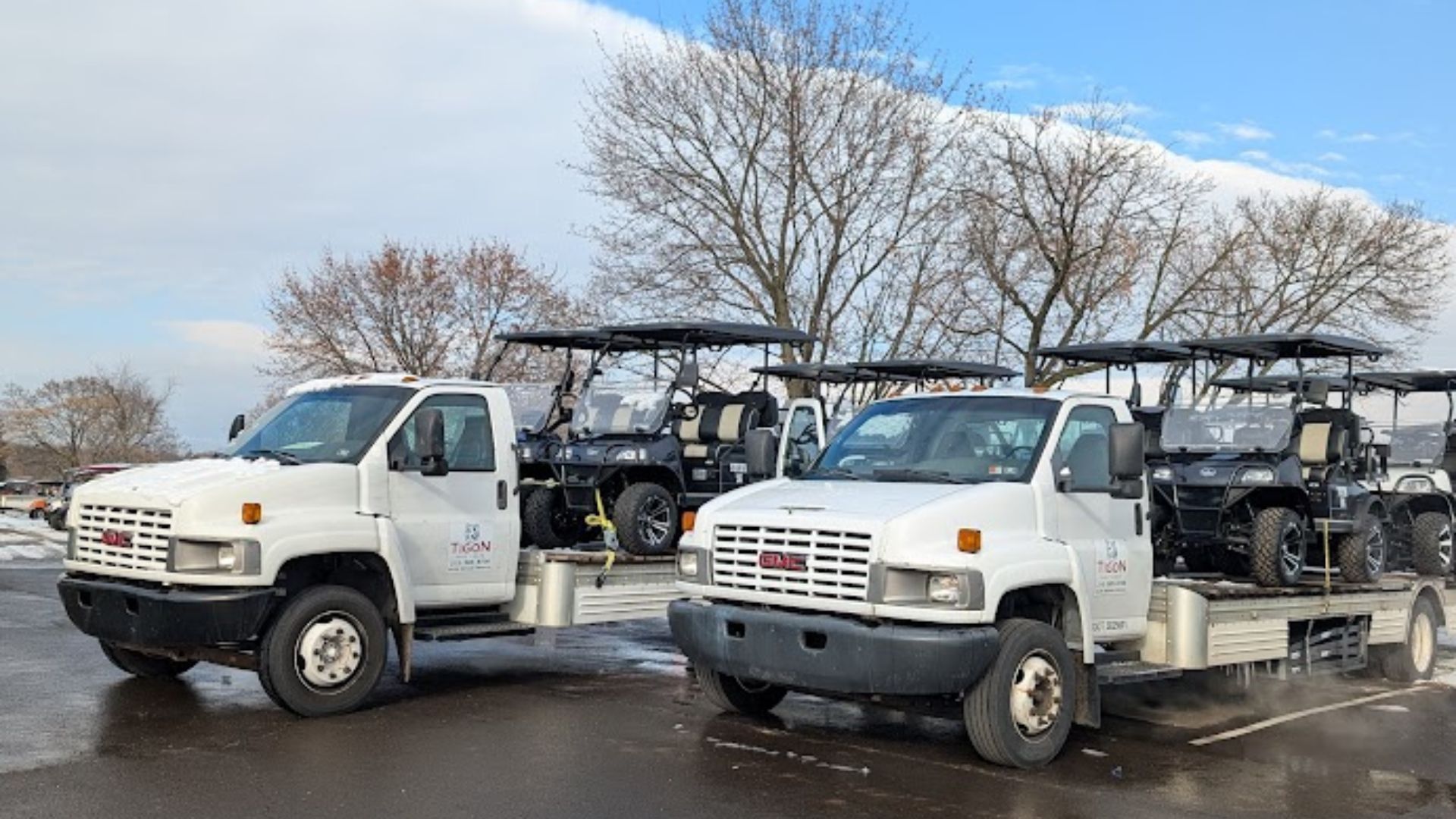 TIGON Golf Carts Provides Custom Philadelphia Eagles Golf Carts for the Holiday