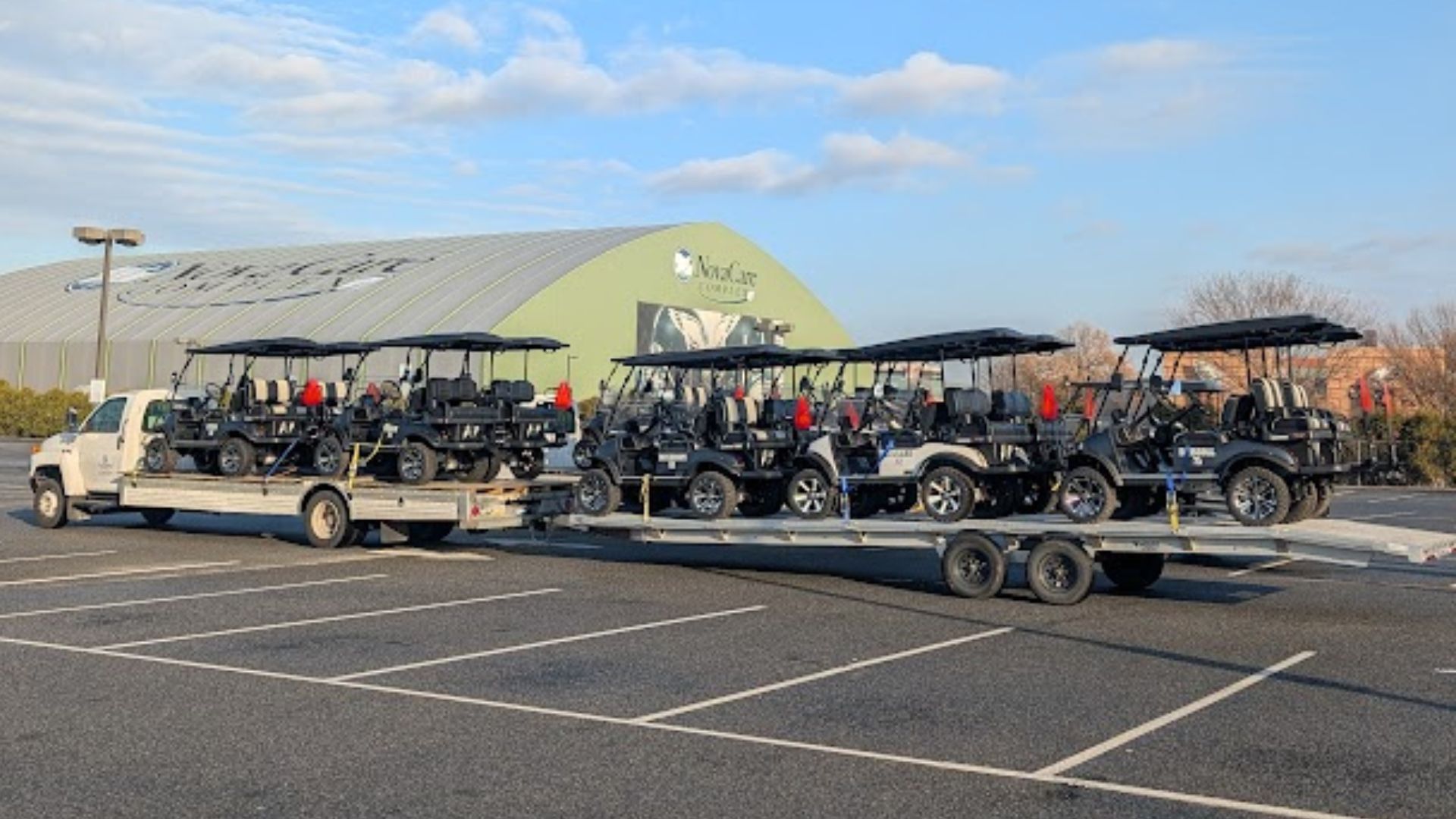 TIGON Golf Carts Provides Custom Philadelphia Eagles Golf Carts for the Holiday