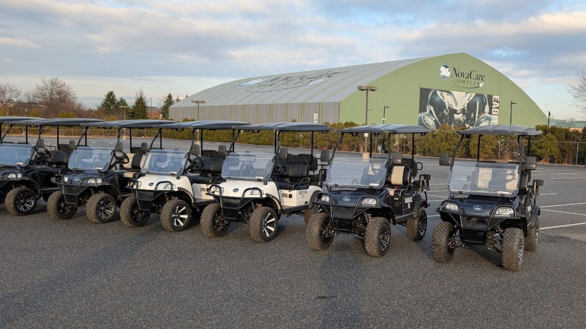 TIGON Golf Carts Provides Custom Philadelphia Eagles Golf Carts for the Holiday