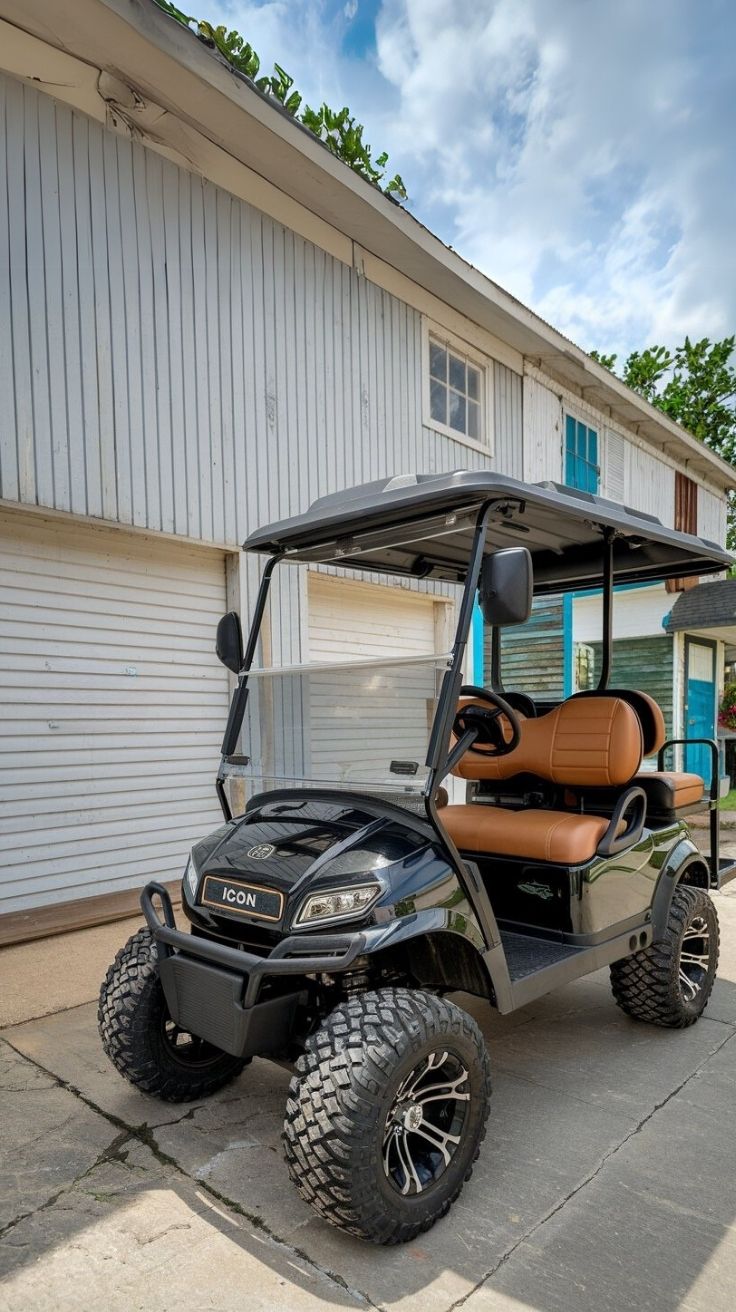 Unleash Luxury The Best Black Golf Carts for Style and Performance