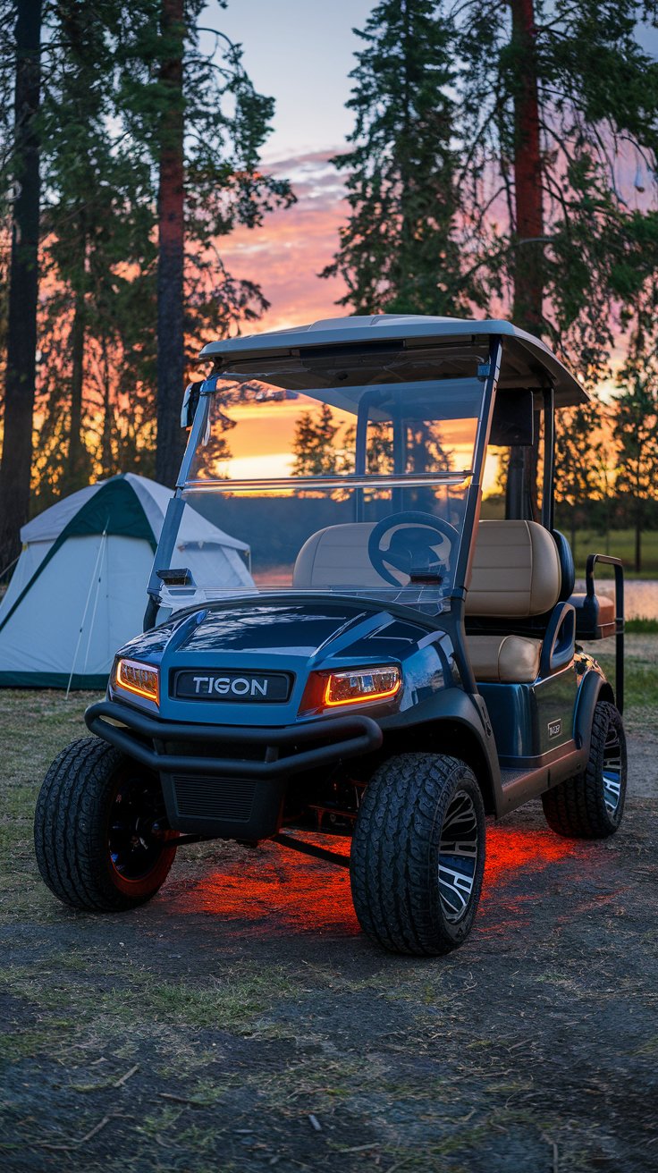 Unleash Luxury: The Best Black Golf Carts for Style and Performance