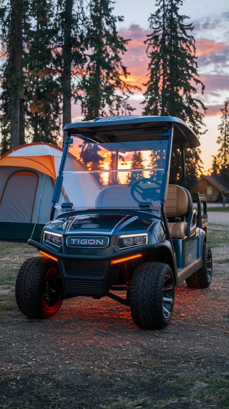 Unleash Luxury: The Best Black Golf Carts for Style and Performance