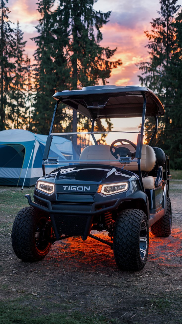 Unleash Luxury: The Best Black Golf Carts for Style and Performance