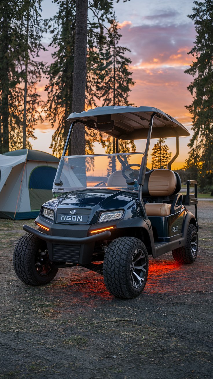 Unleash Luxury: The Best Black Golf Carts for Style and Performance