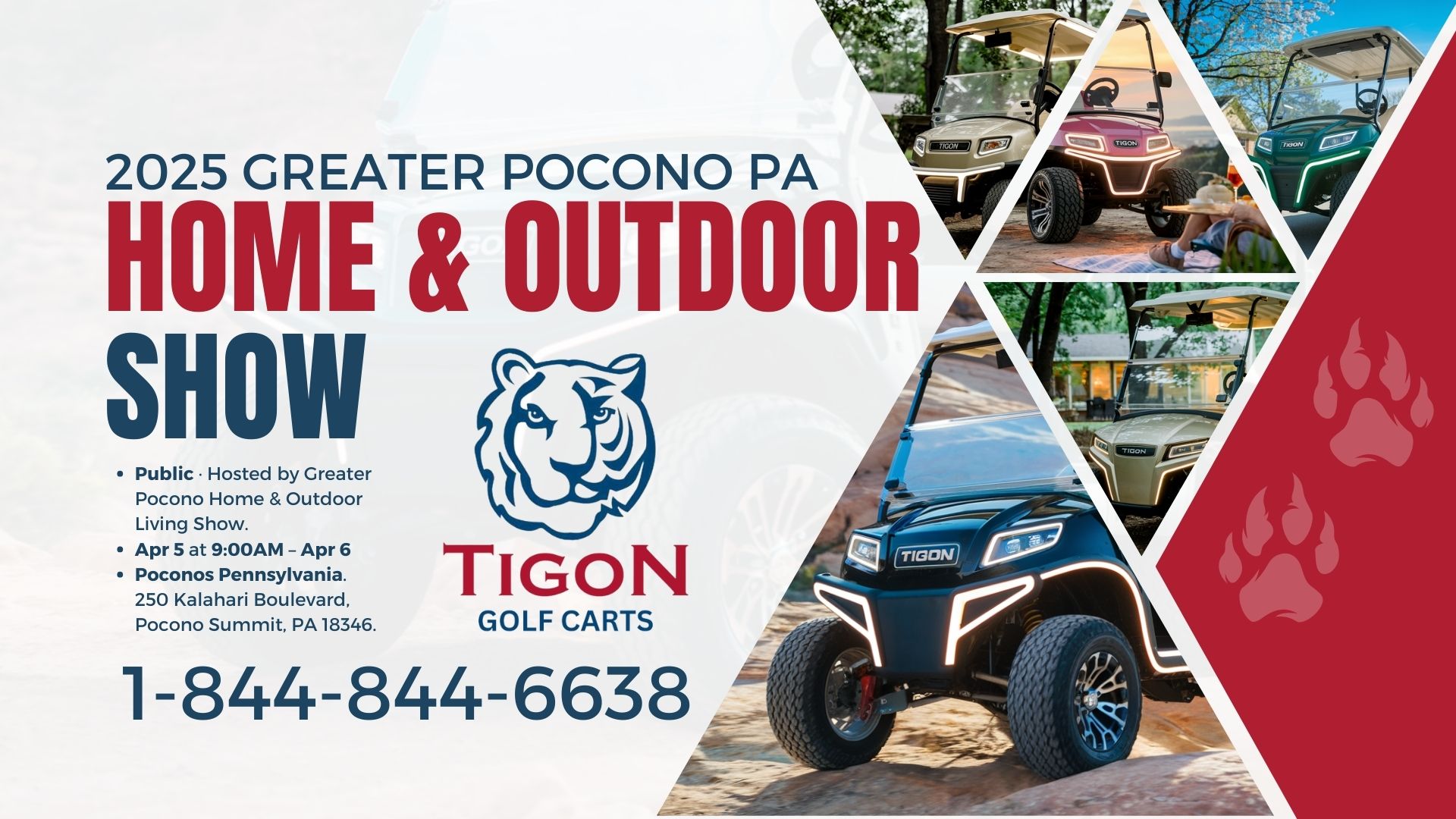 2025 Home & Outdoor show In Greater Pocono Pennsylvania