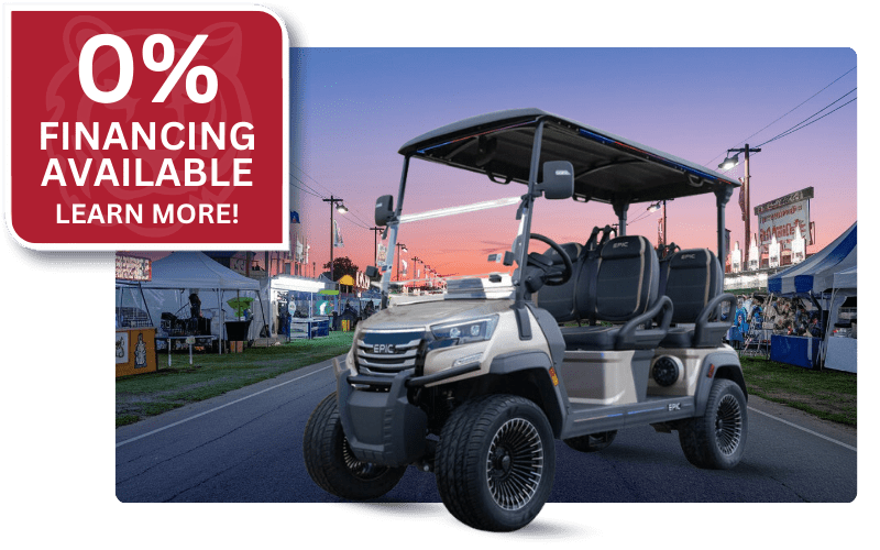 EPIC® E40FX Golf Cart - TIGON GOLF CARTS