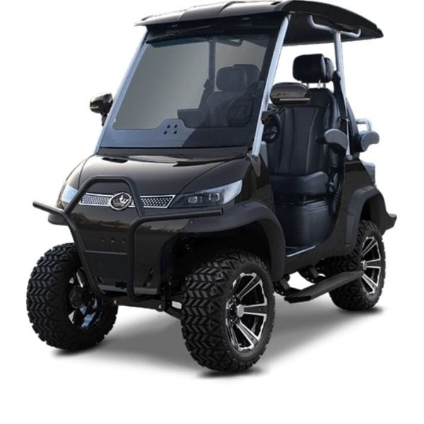 EVolution®-D3-Lifted-BLACK-TIGON-GOLF-CARTS