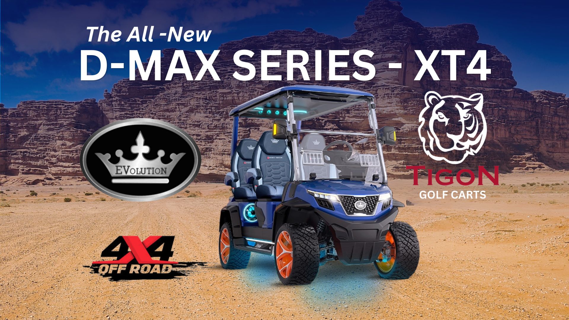 Evolution D-MAX Series XT4: The Ultimate Off-Road Adventure Machine