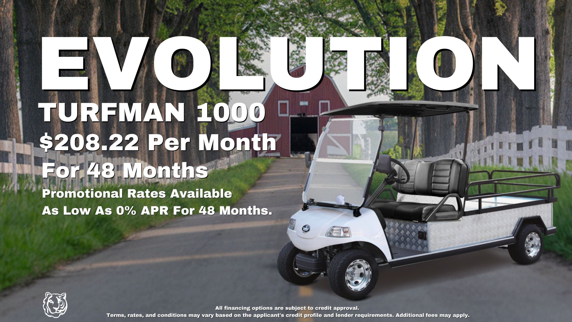 Evolution Turfman 1000 – The Top Golf Cart for Farm Use