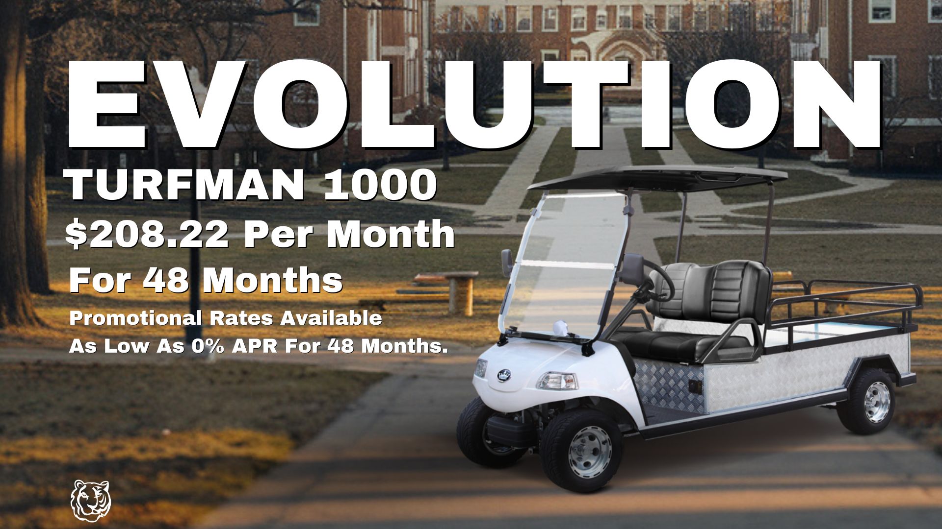 Evolution Turfman 1000 – The Ultimate Ride for Students and Staff