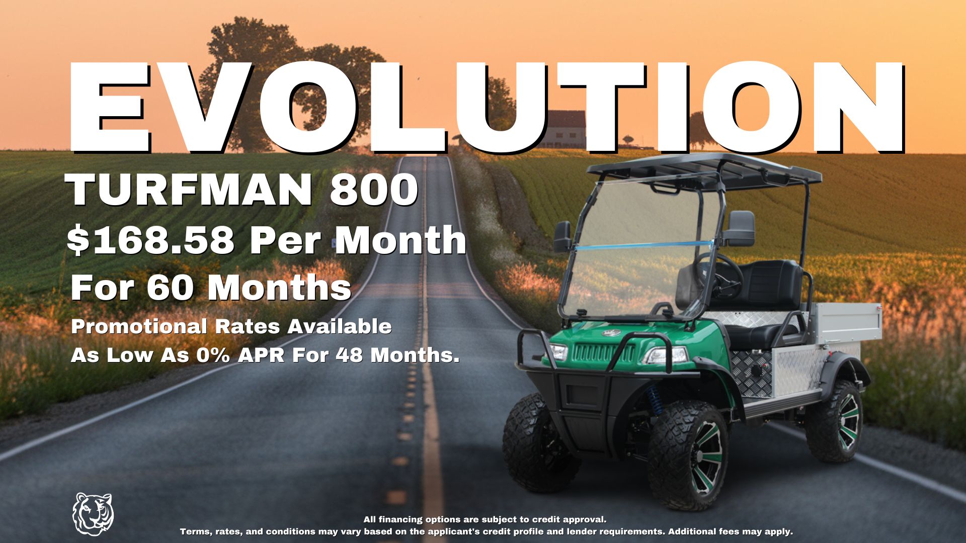 Farm Smarter Meet the Evolution® Turfman 800