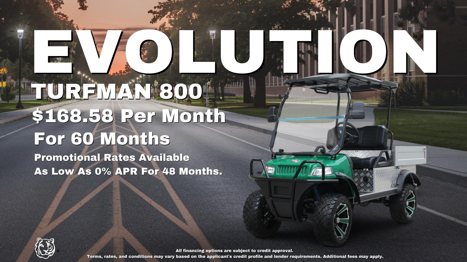 From Class to Class EVolution® Turfman 800 Keeps Campus Moving