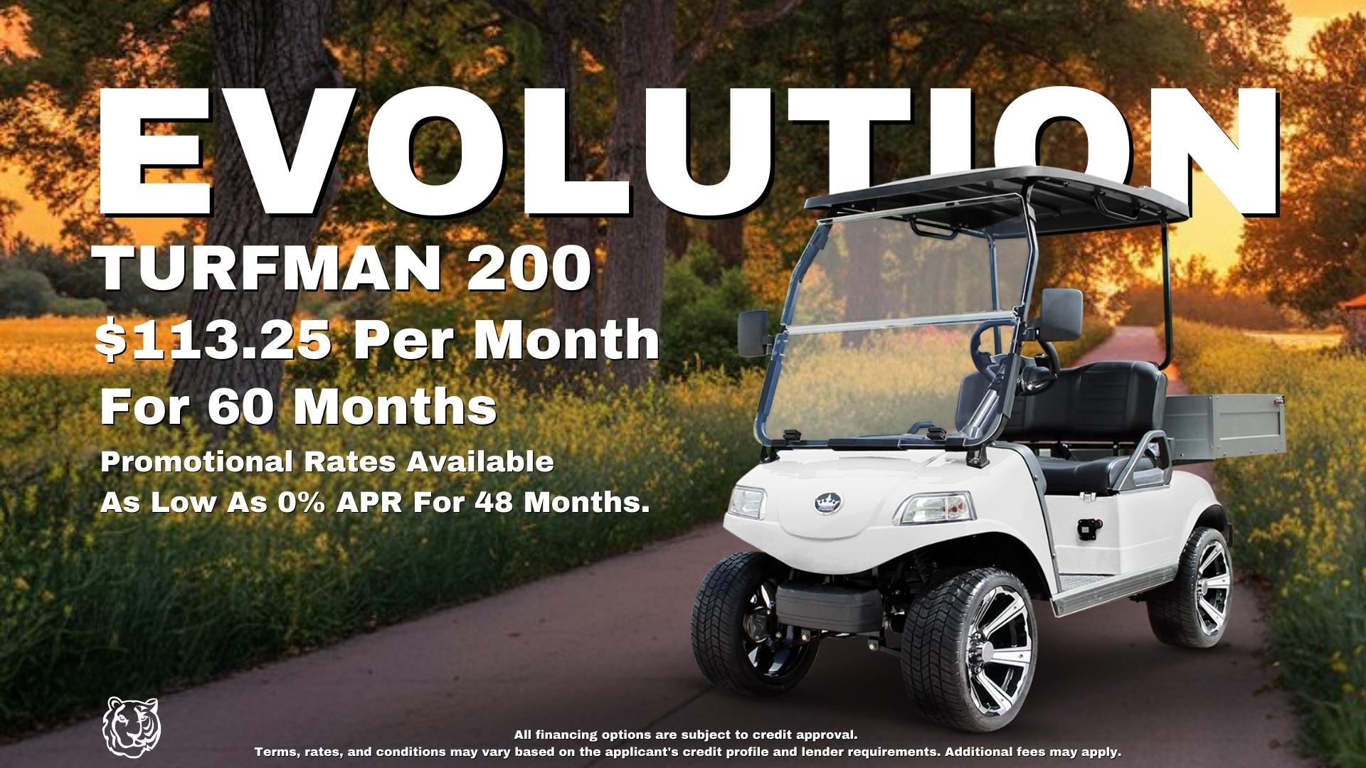 The Perfect Farm Companion EVolution® Turfman 200 for Daily Tasks