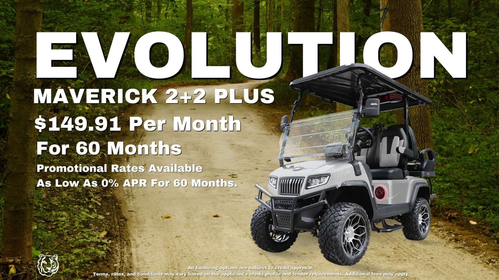 EVolution® D5 Maverick 2+2 Plus for Personal Transportation and Off-Road Fun