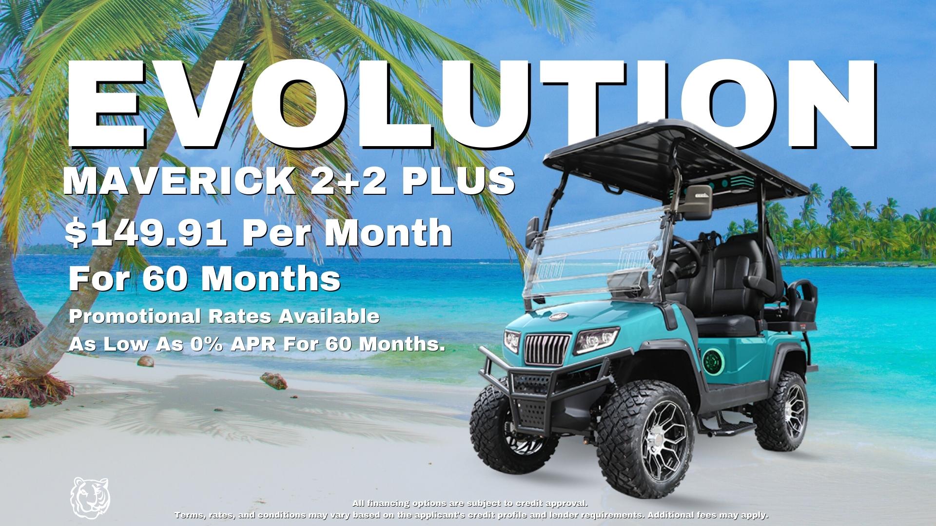 Explore in Style EVolution® D5 Maverick 2+2 Plus for Unmatched Off-Road Performance