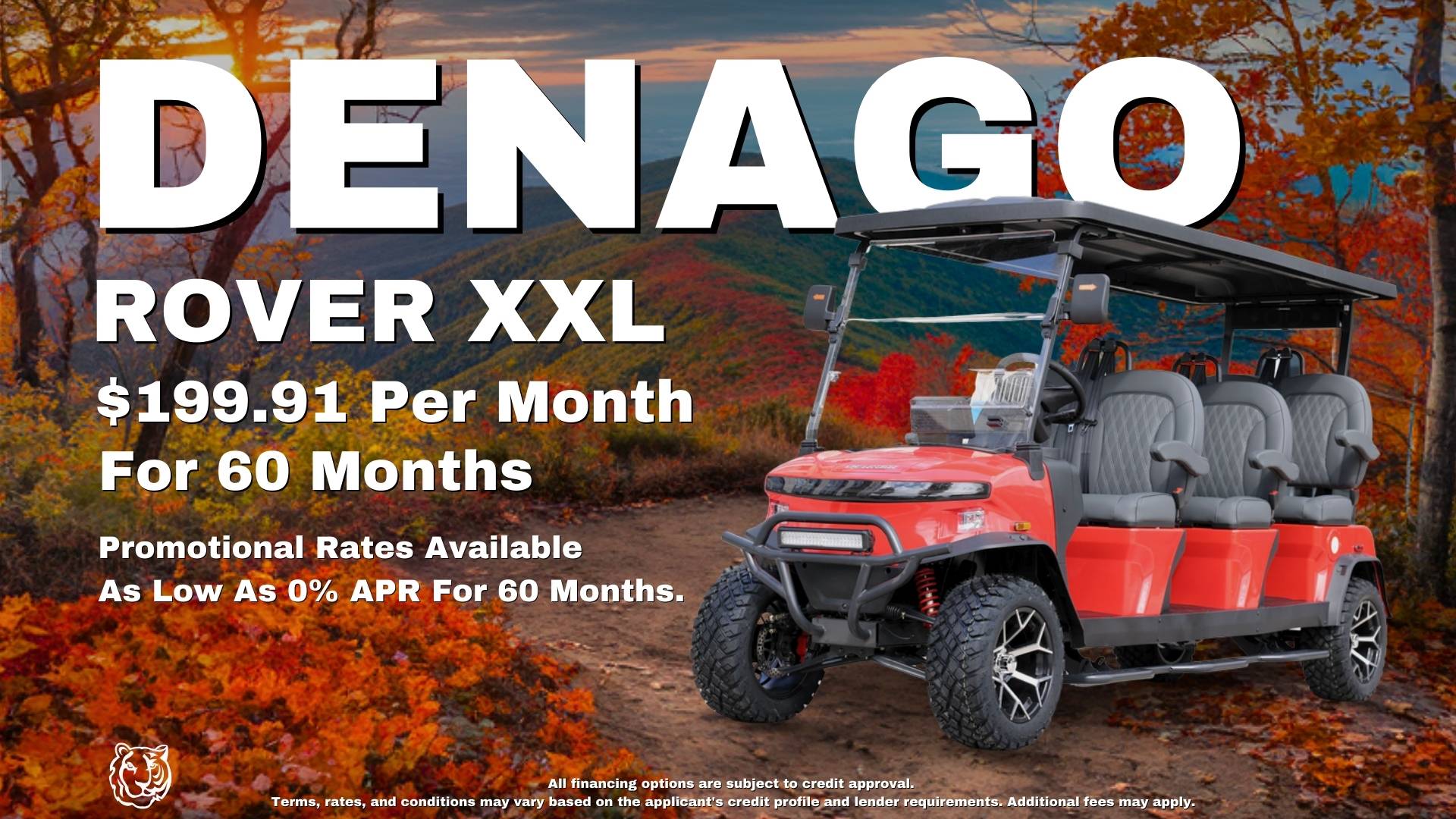 From Forest Paths to Rocky Trails Rent the DENAGO® Rover XXL Today