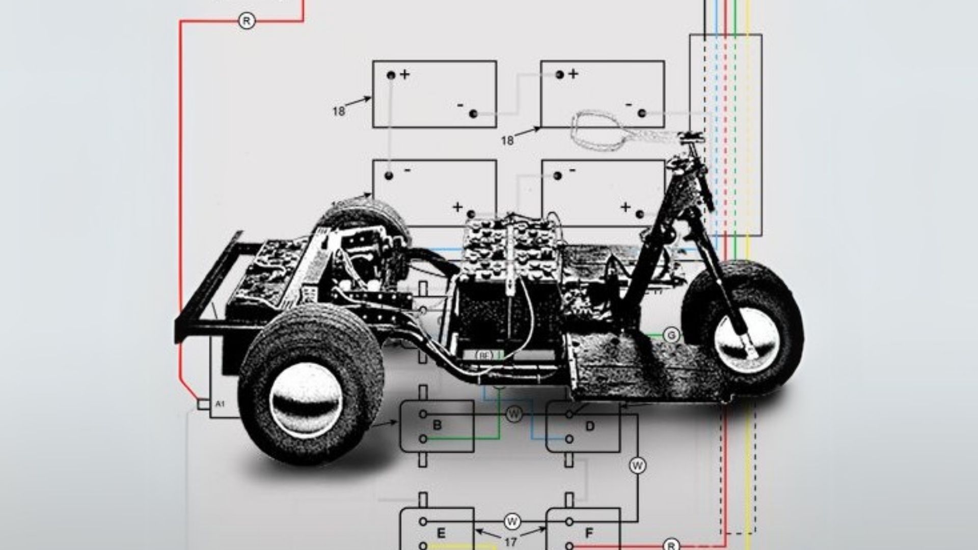 Harley Davidson Golf Cart Wiring Diagrams 1963 to 1966 TIGON GOLF CARTS (1)