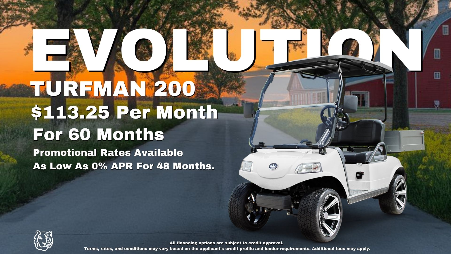 Powering Through the Fields EVolution® Turfman 200 for Agricultural Success