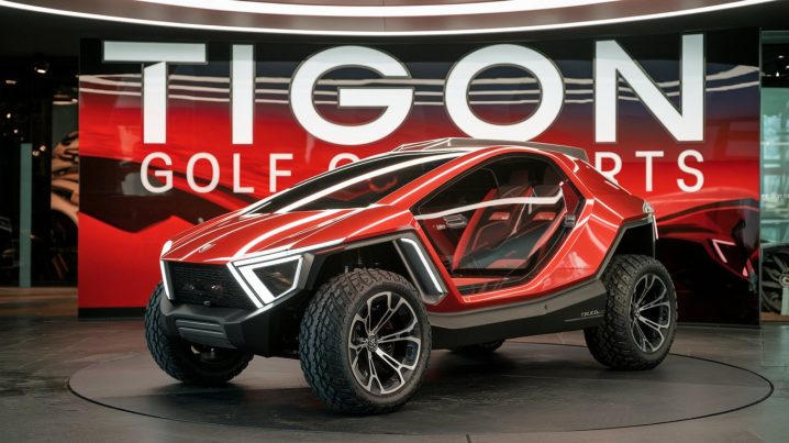 TIGON Golf Carts Concept Design NOT REAL YET