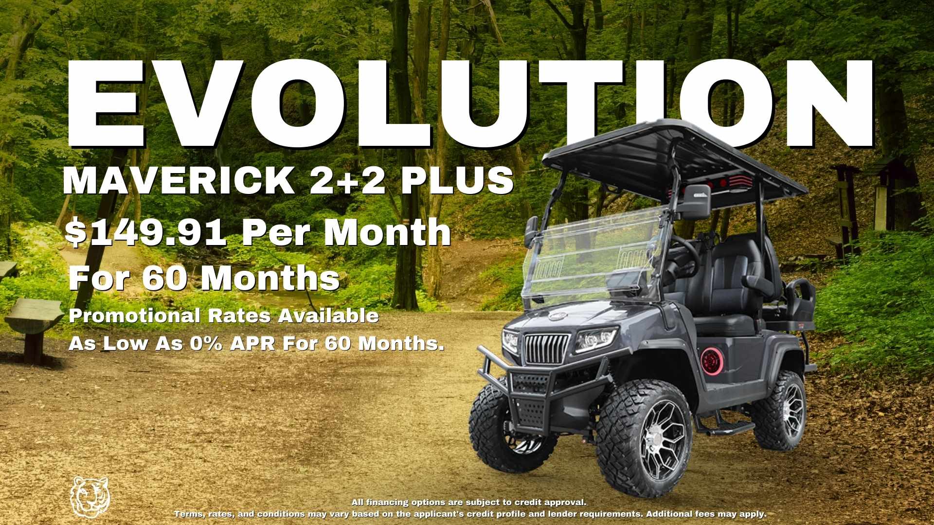 Take on the Trail EVolution® D5 Maverick 2+2 Plus for Ultimate Off-Road Adventures