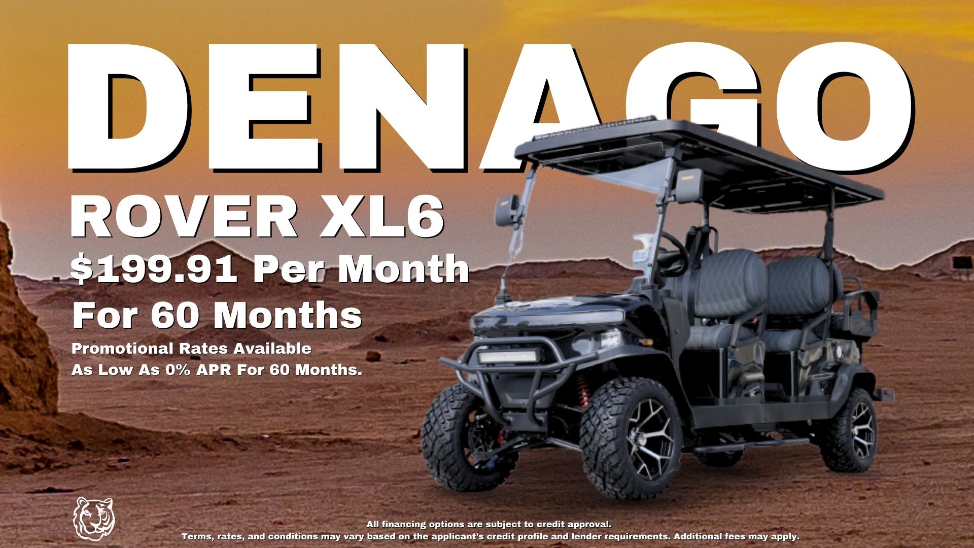 Denago EV Rover XL6_ Off-Road with Ease in a Six-Passenger Lithium Golf Cart