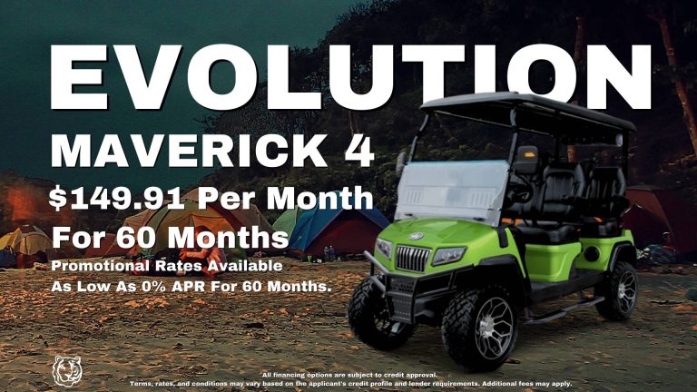 Explore in Comfort: Evolution Electric Vehicles D5-Maverick 4 for the Perfect Ride