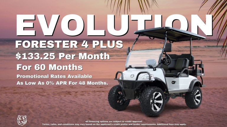 Take On Any Path: 2025 Evolution Electric Vehicles Forester 4 Plus Built for Adventure