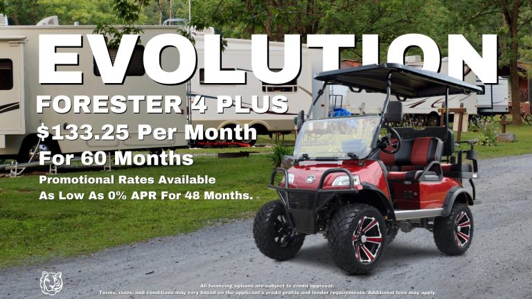 The Perfect Ride for Nature Lovers: 2025 Evolution Electric Vehicles Forester 4 Plus