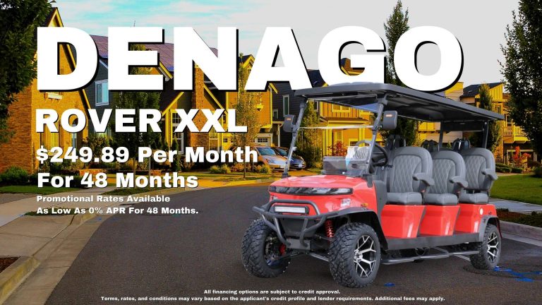 Lifted and Spacious: Denago Rover XXL 6 Passenger for Every Journey