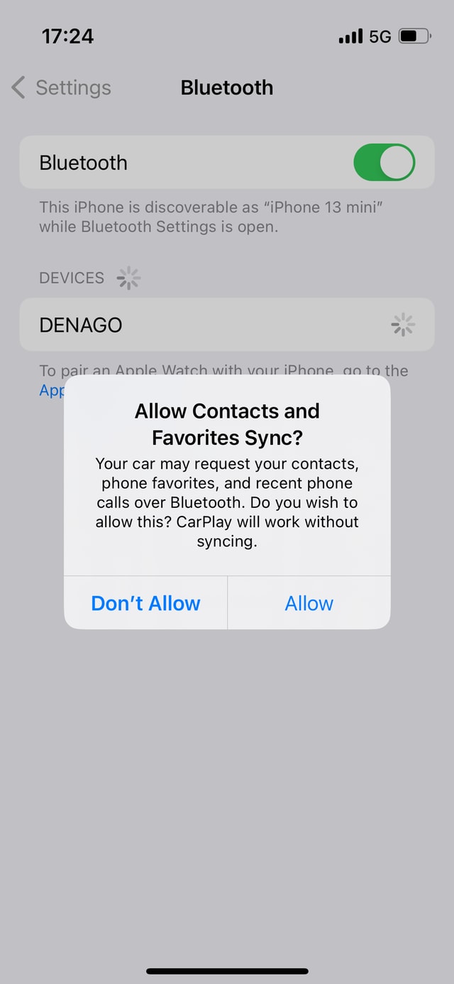 How to connect my iPhone to the Apple CarPlay on my DENAGO EV? How to connect my iPhone to the Apple CarPlay on my DENAGO EV?